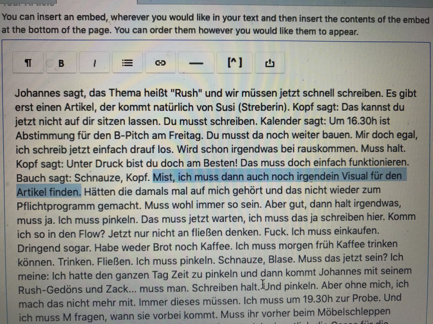 Muss muss muss muss muss muss muss | Unstable Magazine